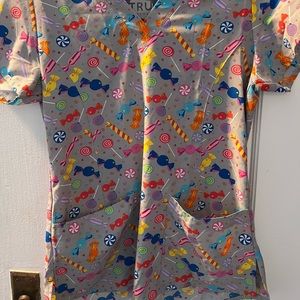 Halloween scrub top!